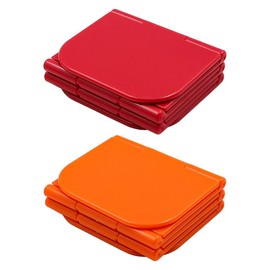 Tiardey Pack of 2 Foldable Taco Holders for Soft and Hard Bowls, Free Dishwasher Safe