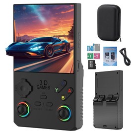 RegiisJoy 2025 New Upgraded V40 Max Handheld Game Console, 40000 Games 4 inch IPS Screen Retro Gaming Console, 256G 4000mAh Portable Mini Pocket handheld emulator Open Source Linux System