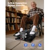 Under Desk Elliptical Machine for Senior, Quiet Motorized Leg Exerciser