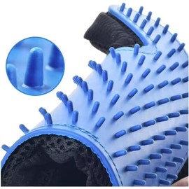 Pet Grooming Glove – Gentle Deshedding Brush for Dogs, Cats & Horses | Pet Hair Remover for Shedding & Massage | Easy to Use & Clean | One Size Fits All