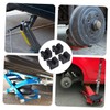 Ciieeo 2Pcs Rubber Jack Pads for Trailer and Vehicle Stabilizer