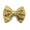 PrettyBoutique 4 Inches Girls Sequin Glitter Sparkle Hair Bow Clip