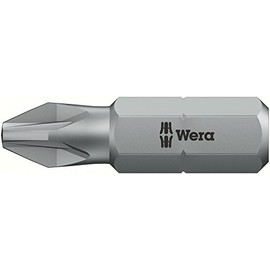 Wera Series 1 855/1 Z Sheet Metal Bit, Pozidriv PZ 2 Head x 25mm Blade