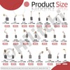 Hilitchi 69Pcs 23 Sizes Electric Motor Carbon Brushes Graphite Carbon