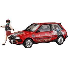 Hasegawa SP633 1/24 Toyota Starlet EP71 Si Limited (3 Doors) Medium Type Rei Hasumi w/Figure Plastic Model (Automotive)