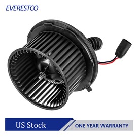 EVERESTCO AC Heater Blower Motor & Fan Cage For Chevy Silverado GMC Sierra 1500 2500 3500