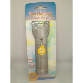 Thin Flat Magnetic LED Pocket Flashlight Refrigerator Magnet . Sealed!!!