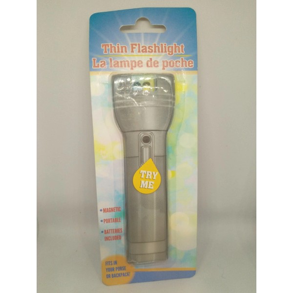 Thin Flat Magnetic LED Pocket Flashlight Refrigerator Magnet . Sealed!!!