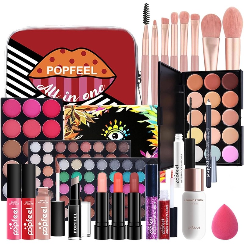 Paleta de Maquillaje, Kit de Maquillaje para Mujer, Set de