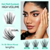 Bodermincer Lashes Clusters 10+12mm/12+14mm/14+16mm/16+18mm/10-12-14-16mm/14-16-18mm Mixed and 8-20mm to Choose Lashes