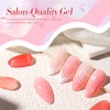 Born Pretty Jelly Gel Nail Polish Set Sheer Nude Pink