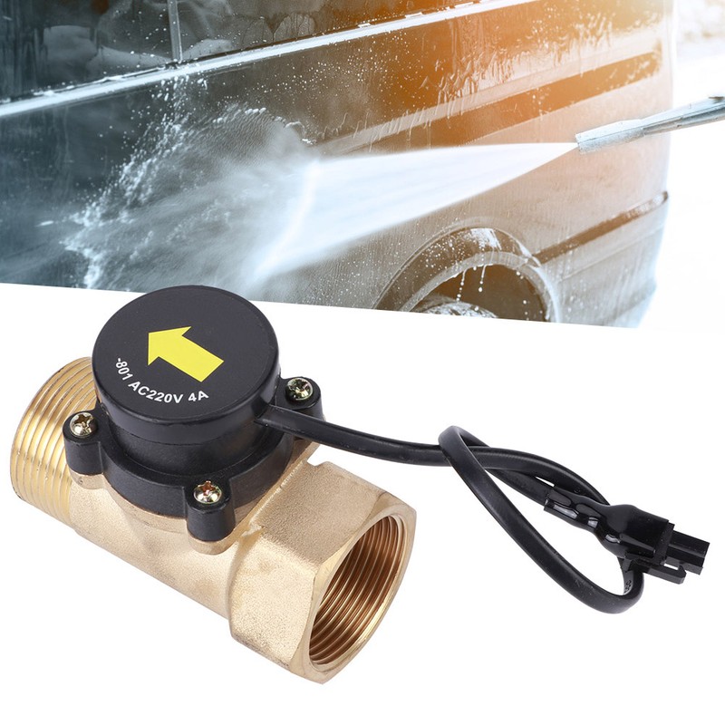 Water Pump Flow Sensor Brass Electronic Pressure Automatic Control Switch