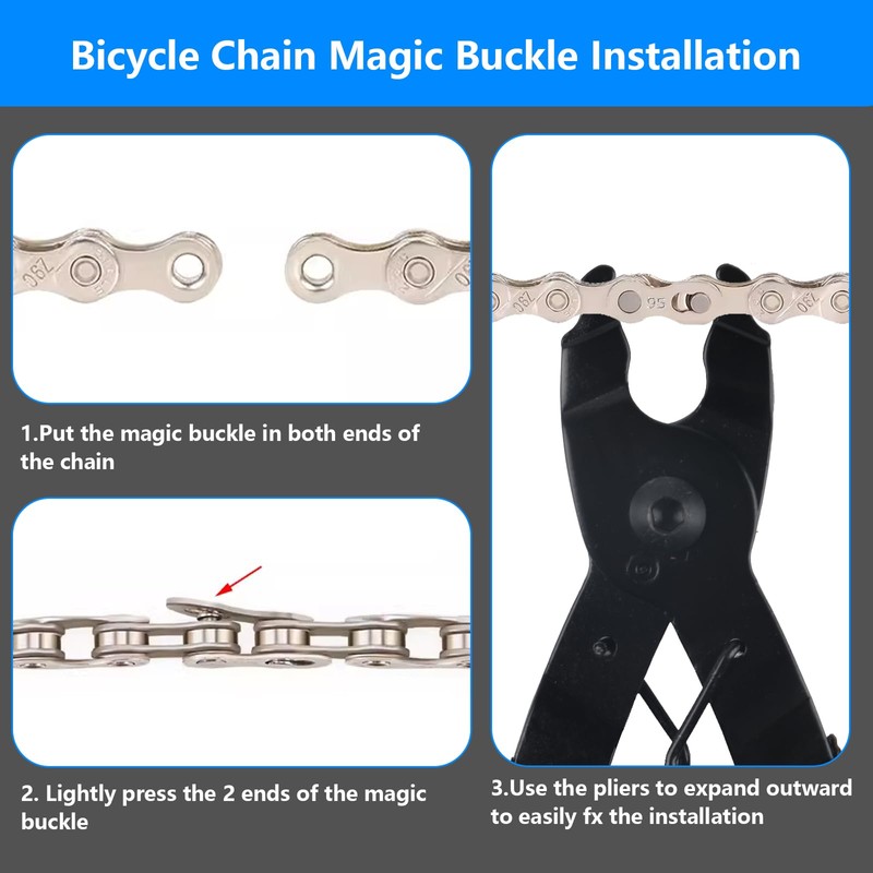 Bicycle Chain Tool Set 3 Pieces Chain Pliers Bicycle Chain