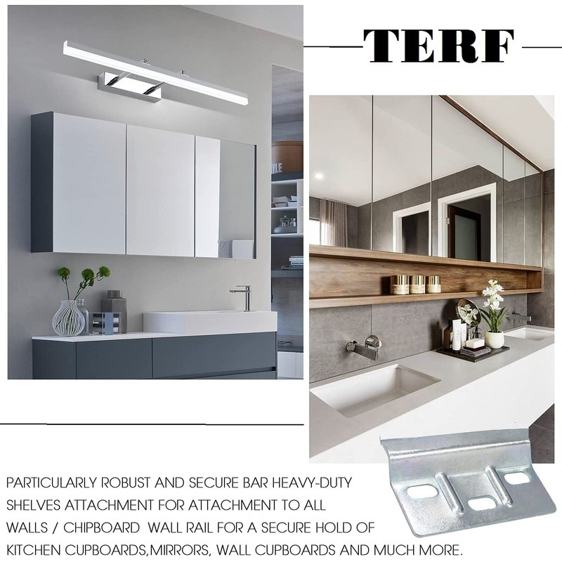 TERF® Kitchen Cabinet Wall Mounting Universal Hanger Support Plate Bracket