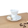 Holst Porzellan SL 001 Snack Line Crinkle and Crinkle Cup,