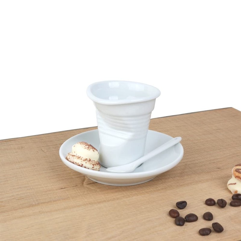 Holst Porzellan SL 001 Snack Line Crinkle and Crinkle Cup,