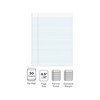 STAPLES Notepads, 8.5" x 11", Narrow Ruled, White, 50 Sheets/Pad,