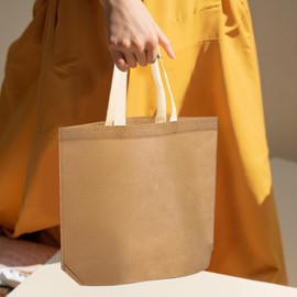 Non Woven Bags, Reusable Non-Woven Fabric Party Favor Bags, Eco-Friendly Large Capacity Pouch For Shopping Market Beach Activities