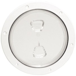 Beckson Deckplate 8in White Non-Skid