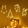 Fastsun Christmas Decorations LED Window Decoration String Fairy Light Lamp