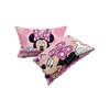 Minnie Set of 2 Cotton Pillowcases 100% Cotton 50 x