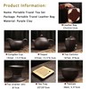 CAISANG Travel Tea Sets 12 PACK Ceramic Teapot, Chinese Tea