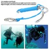 Diving Hooks Stainless Steel Double Reef Hook with Spiral Coil