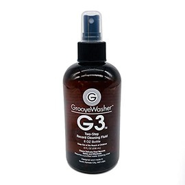 GrooveWasher G3 Two-Step Record Cleaning Fluid - 8 oz Bottle