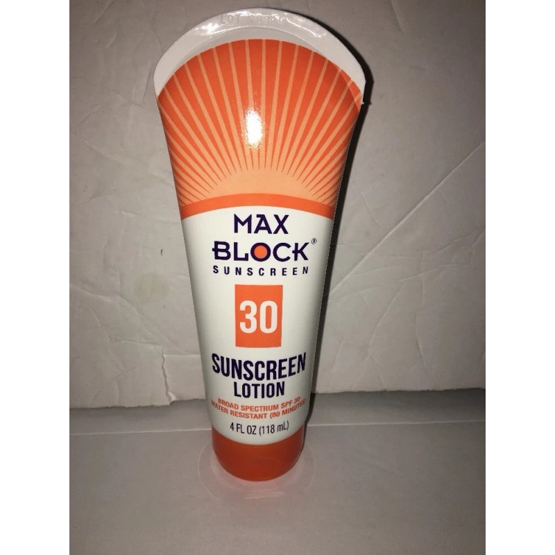 Max Block SHIP N 24H-Max Block Sunscreen 30 SPF Broad