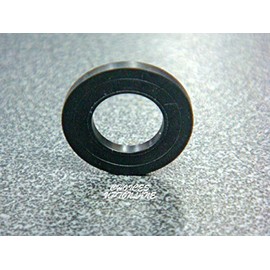 3/4" Black Rubber Flat Washers Replacement for Various Plumbing Fittings - Number of Washers = 2