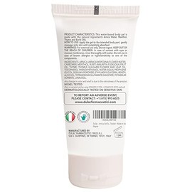 Dulac Arnica Body Massage Gel – Water-Based Cosmetic Massage Gel with Arnica Montana, Fast-Absorbing Lightweight Texture, Non-Greasy Feel, Dermatologically Tested, 1.7 Fl Oz