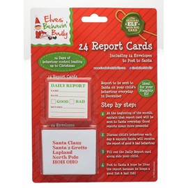 PMS 24PC MINI DAILY REPORT CARD W/ ADDRESSED ENVELOPES ON B/