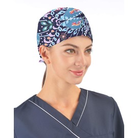 Kousenpu Hat Working Cap with Sweatband Adjustable Hats for Women, Long Hair