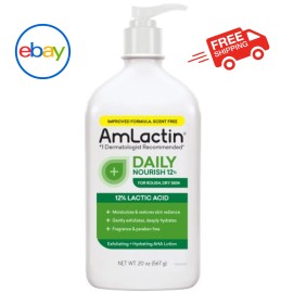 Does Not Apply Amlactin Moisturizing Body Lotion Alpha-Hydroxy Therapy, 20 Ounces New Shipping