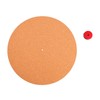 Cork Turntable Mat Vinyl Record Non Shake Slipmat Adapter Phonograph
