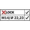 Bosch Professional Expert Straight Cutting Disc (for Metal, X-LOCK, Diameter
