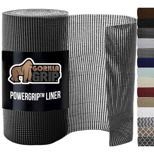 GORILLA GRIP GORILLA GRIP powerGRIP Drawer Shelf and Cabinet Liner,