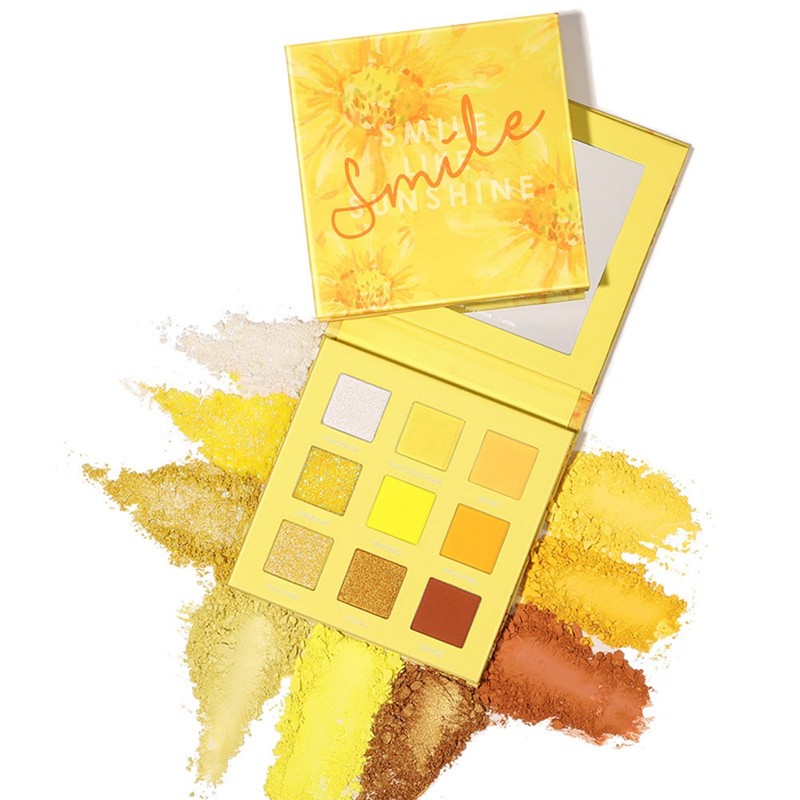 9 Colors Waterproof Matte Glitter Eye Shadow Palettes Makeup Cosmetics