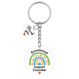 Baipilu Farewell Gifts for Coworkers Women Leaving Acrylic Keychain Going Away Goodbye Gifts for Coworker Employee Appreciation Keychain Moving Away Presents for Friends Colleagues Farewell Keyring