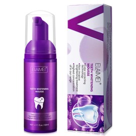 Purple Teeth Whitening Toothpaste, V34 color Corrector Serum Lila Zahnpasta Weisse Zähne, Entfernung von Flecken Kaffee, Rauchen, Gelbe ZäHne丨Glowing Smile, Zahnaufhellung Booster
