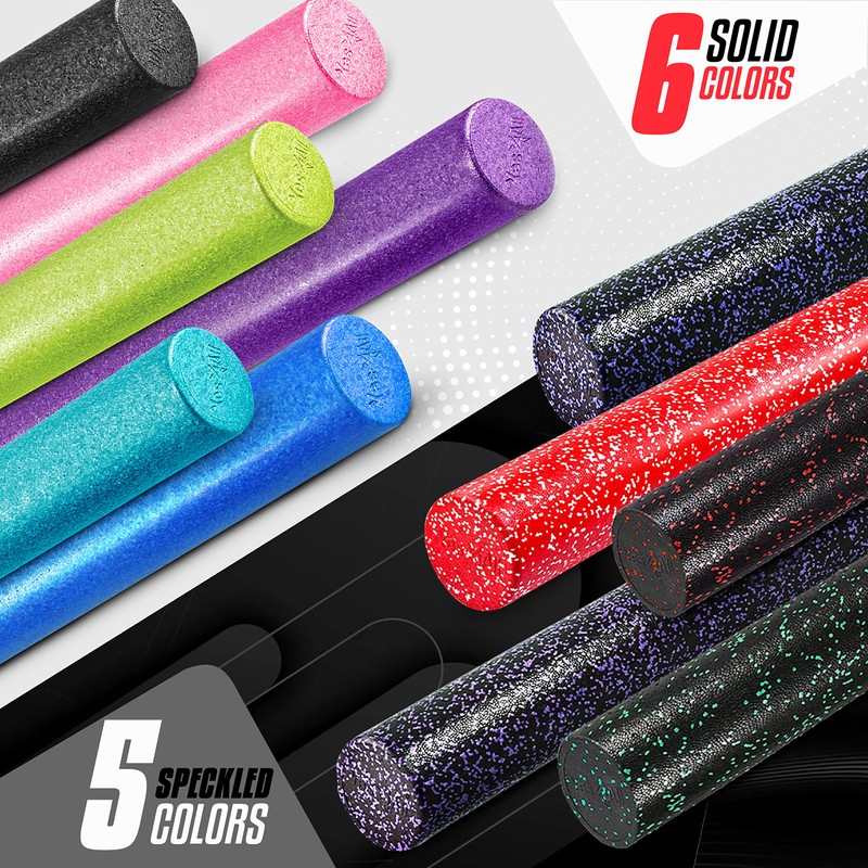 Yes4All EPP Exercise Foam Roller – Extra Firm High Density