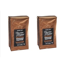 Generic Chocolate Hazelnut Ground Coffee by Trader Joes - Pack of 2