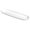 Sisson Distribution 12" Elegant White Porcelain Sushi Serving Platter -