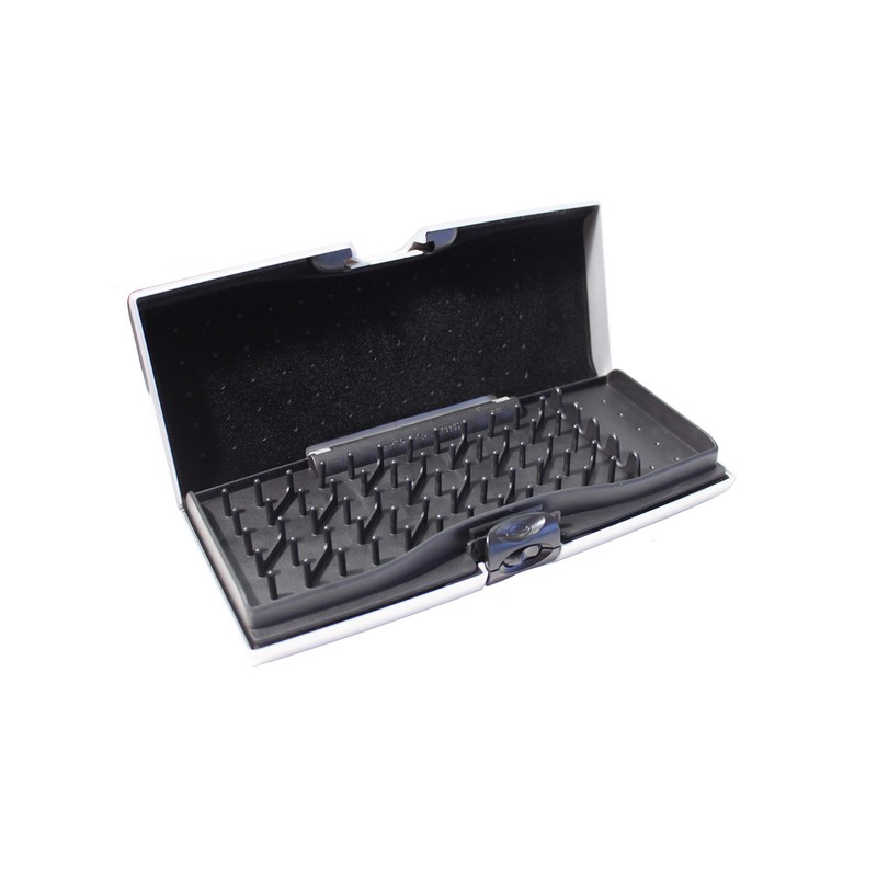 Smart Jewelry Case Box Organizer | Two Sided, Tangle-free Peg