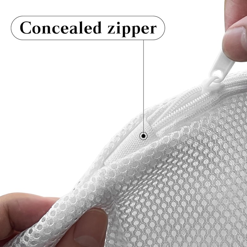 LONGD Hat Washer Cage with Snap Lock - Machine/Dryer Safe