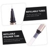 IWOWHERO 5pcs Refillable Eyeliner Tube for Diy Liquid Eyeliner Lightweight