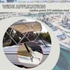 Adjustable Bimini Top Straps,Marine Awning Webbing Straps with Stainless Stee