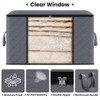 Fab totes 4-Pack Clothes Storage, Foldable Blanket Storage Bags, Storage