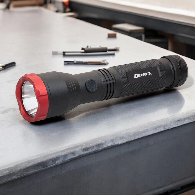 Dorcy 425-Lumen Ultra HD Series Flashlight, Aluminum, Black (41-4331)