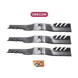 Poulan 54" Cut Gator G5 Mulching Mower Blades 187254, 187255, Oregon 595-605(3)